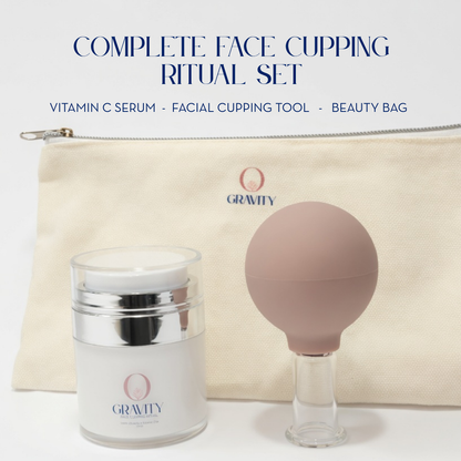 Zero Gravity Facial Cupping + Vitamin C Serum Sculpting Ritual 30ml