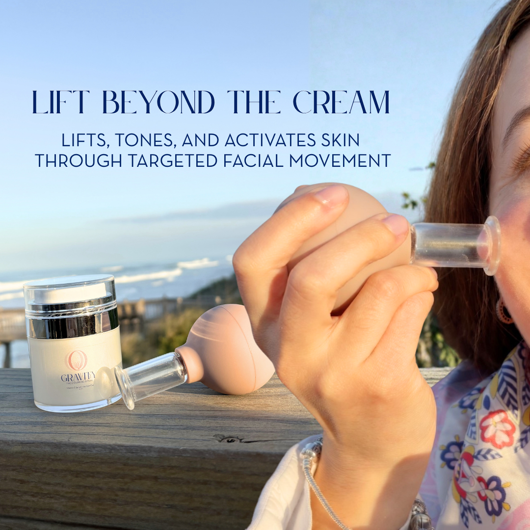 Zero Gravity Facial Cupping + Vitamin C Serum Sculpting Ritual 30ml